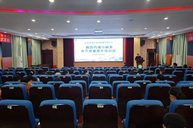 武宣县病历内涵与病案首页质量提升培训班成功召开