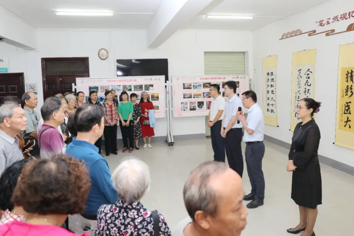 笔墨纸砚忆院史 光影书画庆九秩：我院举行离退休职工书画摄影展 ​