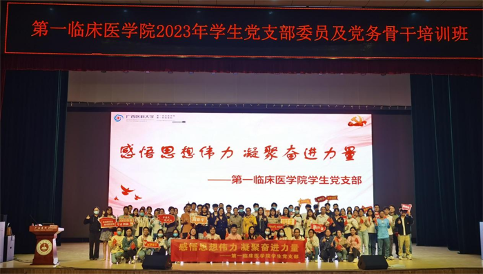 我院成功举办2023年学生党支部委员及党务骨干培训班