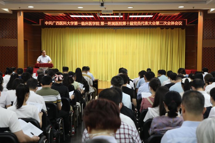 我院召开第十届党员代表大会第二次全体会议