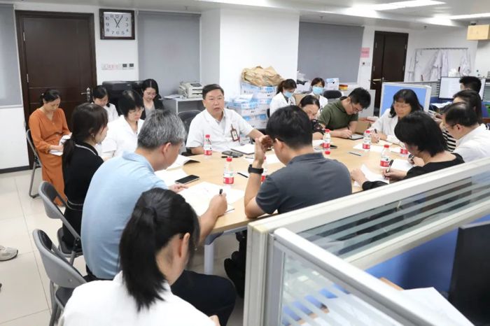 陈俊强副校长再次带队调研指导基础医疗质量工作