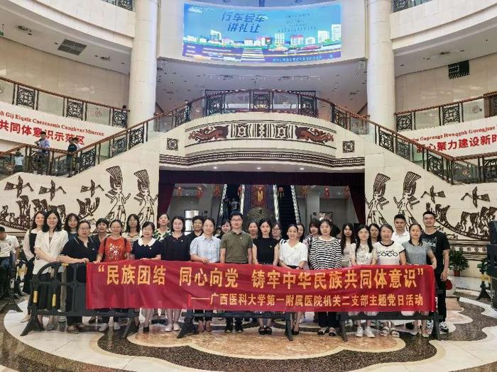 机关第二党支部开展“民族团结 同心向党 铸牢中华民族共同体意识”主题党日活动