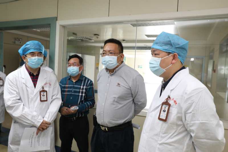 【战“疫”】赵劲民校长带队到我院检查指导疫情防控及生物安全工作
