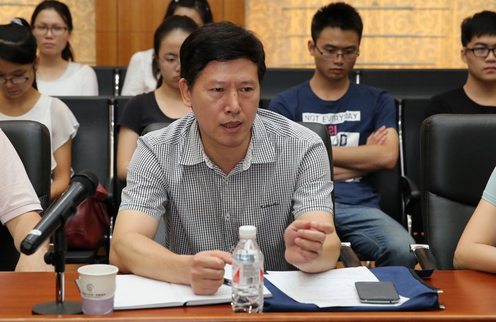 张志勇副校长莅临我院召开调研座谈会