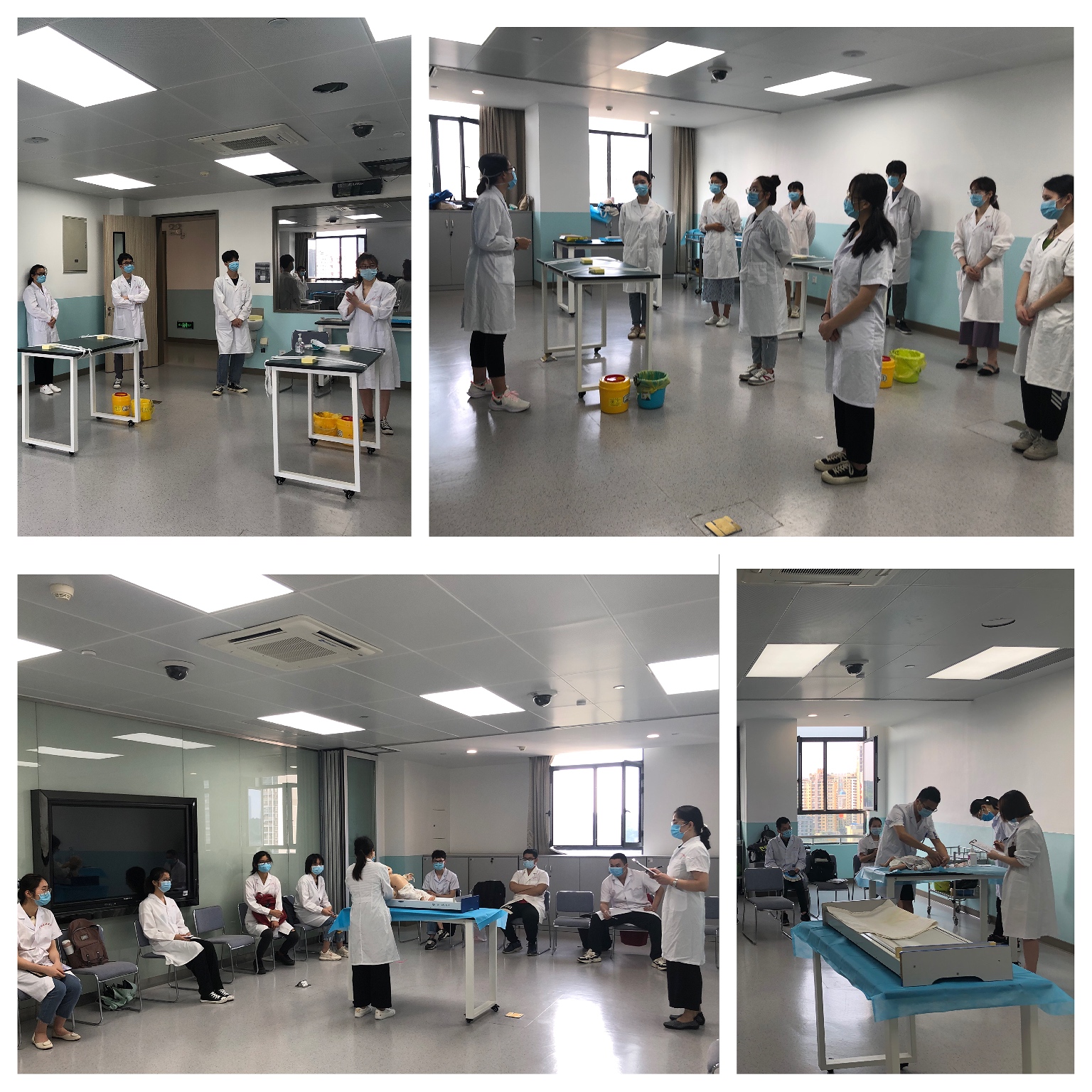 临床技能线下教学及考核