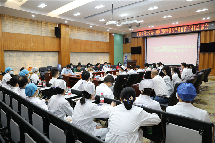 自治区继续医学教育委员会专家组莅临我院指导工作