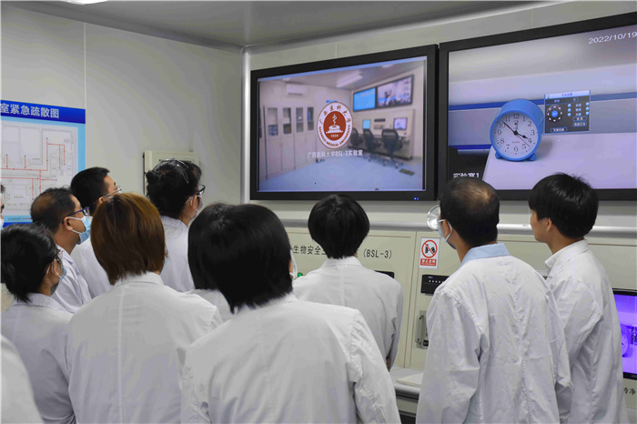 参观P3实验室