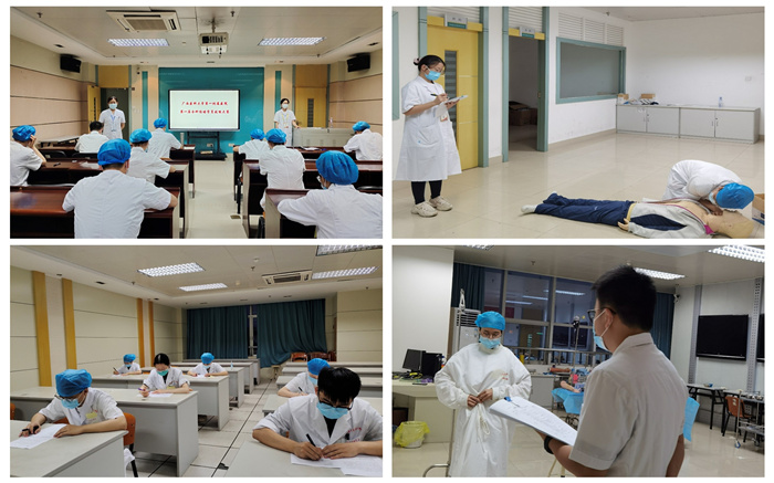 我院举行第一届全科医学住培学员临床技能比赛