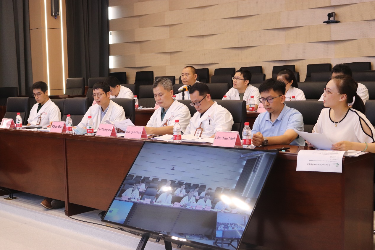 我院与越南越德友谊医院举行线上视频会议 