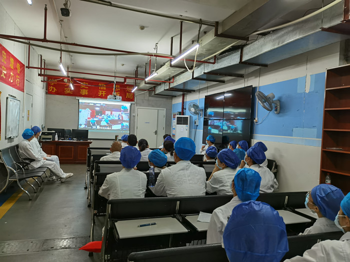 我院急诊科全科医学科、重症医学科党支部开展党建工作交流活动