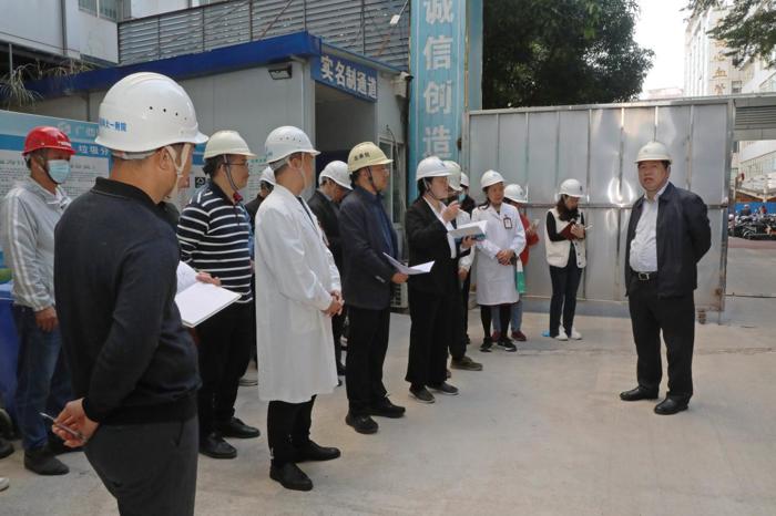 陈俊强院长带队到中国—东盟医疗保健合作中心（广西）项目现场办公