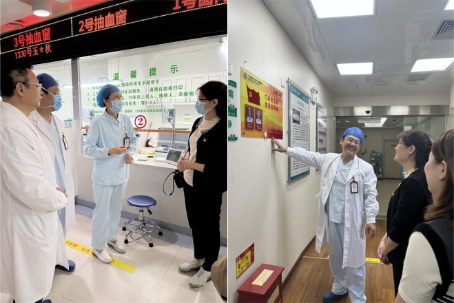 学习二十大｜我院门诊党支部与广西艺术学院音乐教育学院研究生第一党支部开展“艺”心向党—“医”路同行交流活动