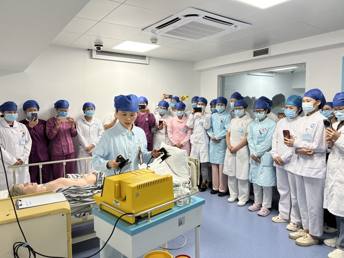 我院完成广西第十八期ICU专科护士临床实践培训——心血管生命支持工作坊