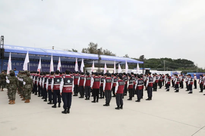 广西医科大一附院出色完成广西“陆海空”跨国紧急医学救援综合演练