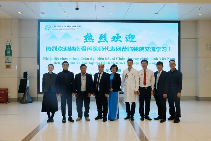 我院“胫骨横向骨搬移（TTT）治疗重度糖尿病足”学习班迎来越南医师学员