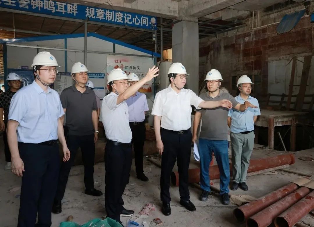 校党委书记黄照权带队调研中国—东盟医疗保健合作中心（广西）项目建设