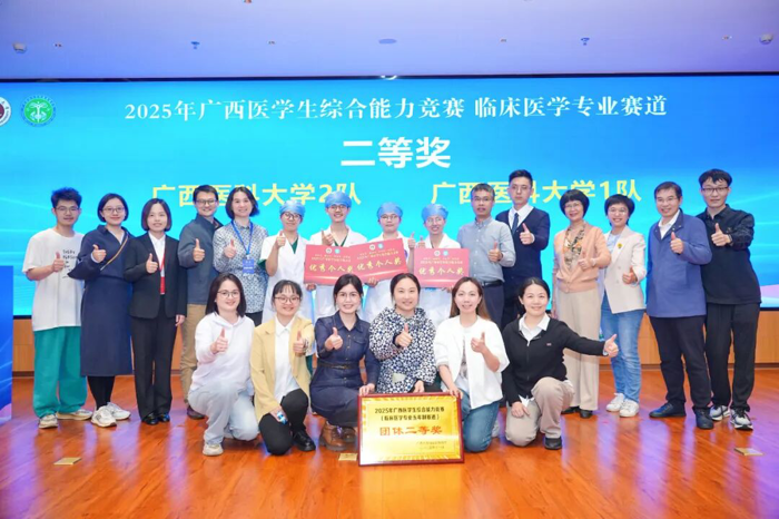 喜讯：我院荣获2025年广西医学生综合能力竞赛二等奖及优秀个人奖等多个奖项