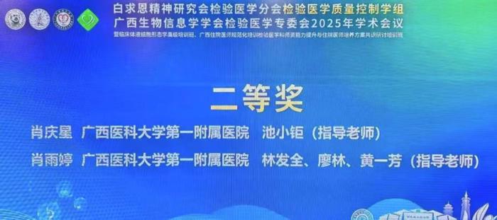 例例生辉 医展风采——我院检验医师规范化培训学员在全区病例汇报比赛中再获佳绩