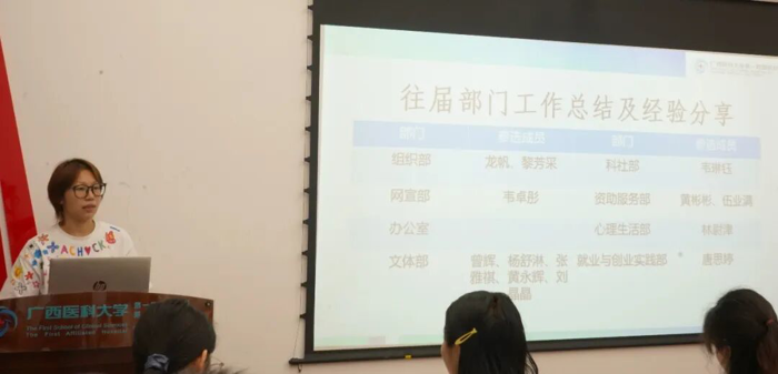 第一临床医学院2026-2027学年学生团部、学生会、学生服务中心换届暨经验分享会圆满举行