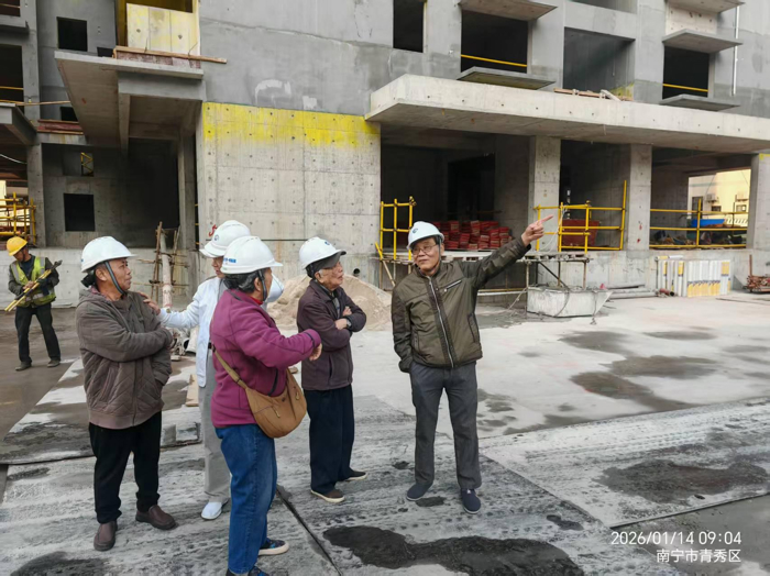 看江览湖 新家可期丨我院危旧房改住房改造项目一期顺利封顶